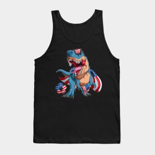 USA Flag American Soccer 2022 Pride Proud Support Squad Tank Top